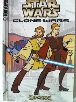 Star Wars Cine-manga Clone Wars Book image