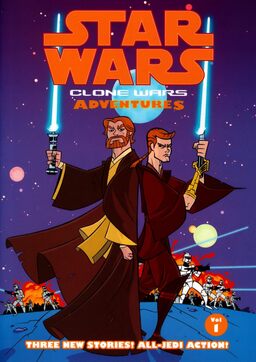 Star Wars Clone Wars Adventures Volume 1 Book image