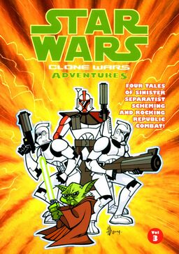 Star Wars Clone Wars Adventures Volume 3 Book image