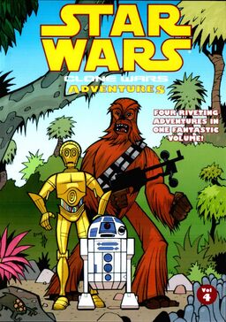 Star Wars Clone Wars Adventures Volume 4 Book image