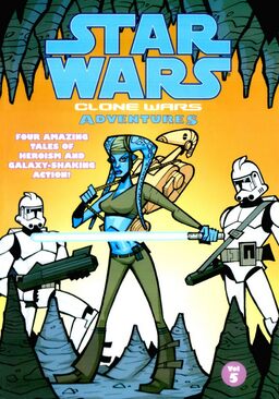 Star Wars Clone Wars Adventures Volume 5 Book image