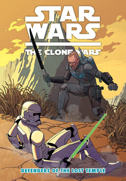 Star Wars The Clone Wars Defenders Of The Lost Temple Book image