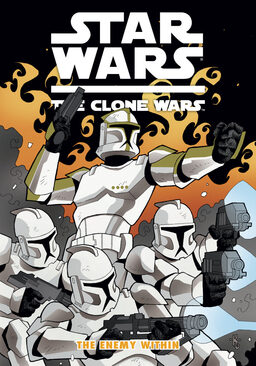 Star Wars The Clone Wars The Enemy Within Book image