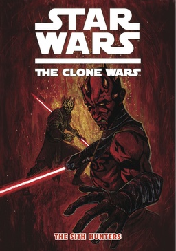 Star Wars The Clone Wars The Sith Hunters Book image