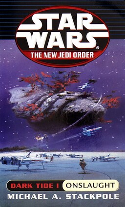 The New Jedi Order: Dark Tide I: Onslaught Book image